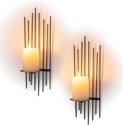 Sziqiqi black wall candle - sziqiqi,