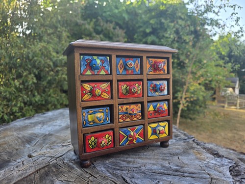 Mini wooden chest 12 - wooden, of