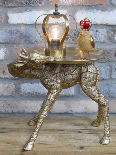 Quirky gold giraffe - giraffe, coffee