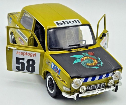 Norev simca 1000 - rallye, srt