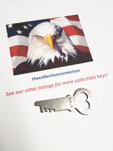 Vtg eagle lock company key - eagle,