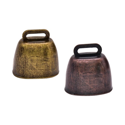 Retro style cow bell premium - cow,