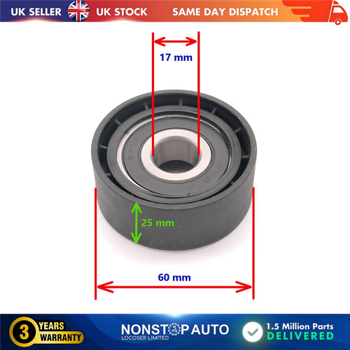 Fan belt tensioner pulley - fan,