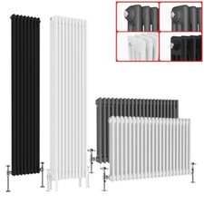 Traditional Horizontal Vertical Radiator Heated Towel Rail Cast Iron Style Rads