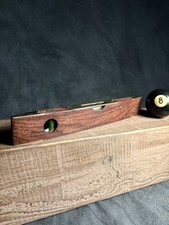 Vintage 9” Wood and Brass Spirit Level.