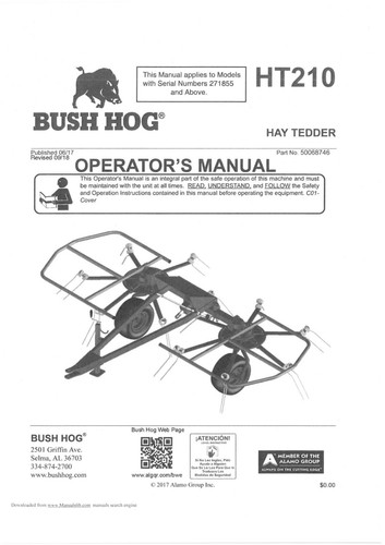 Bush hog hay - hay, ht210