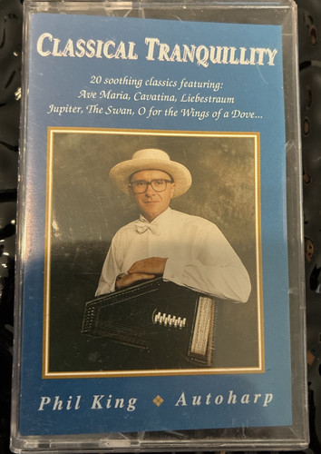 Phil king autoharp cassette - autoharp,