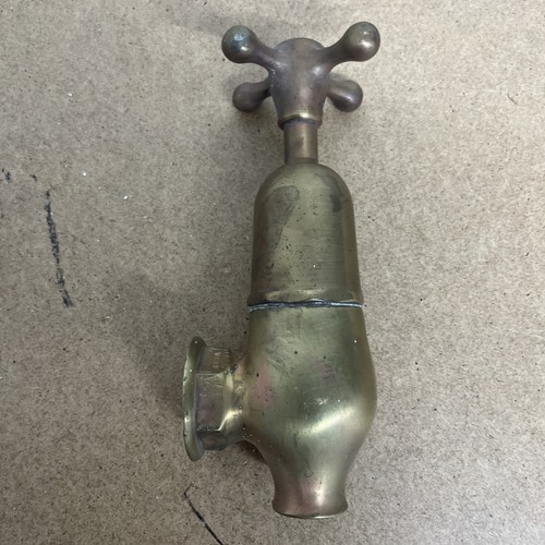 Brass globe taps cold antique - taps,