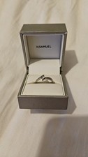 H Samuels Silver Ring with