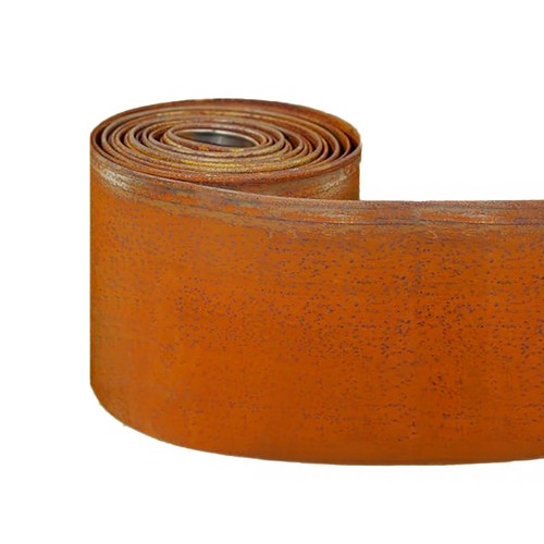 Corten steel metal lawn edging - corten,