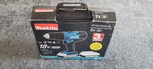 Makita 18v drill hp457dwex2 - 18v,