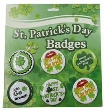 6 x St Patrick's Day Pin