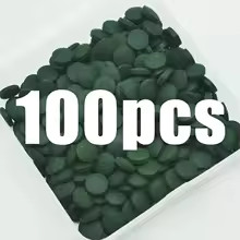 100pcs spirulina tablets - spirulina,