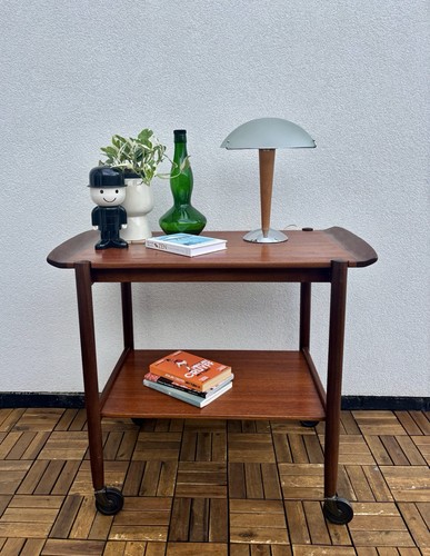 Vintage danish teak trolley - vintage,