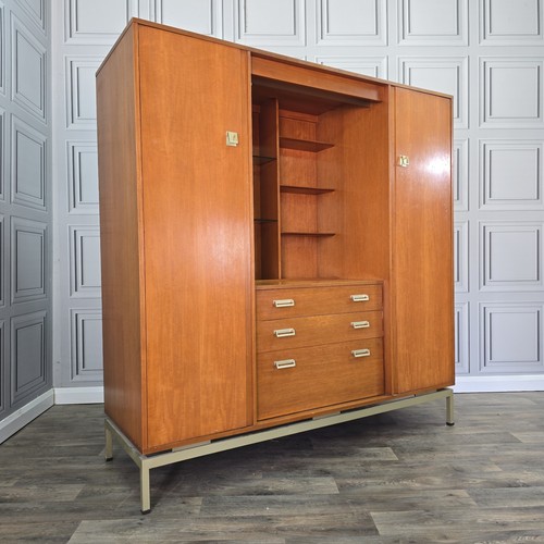 Vintage plan limba wardrobe - plan,