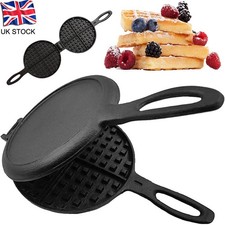 17cm/6in Waffle Maker Cast