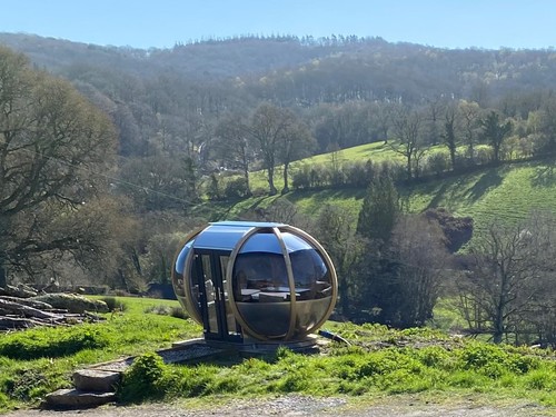 Medium oval house garden pod - house,