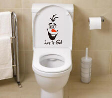 Bathroom Olaf Vinyl Sticker, Home DIY Art Deco Wall Tiles Home Decor