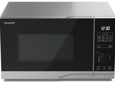 Sharp 900W Standard Microwave Oven Semi Digital 25L YC PS254A Silver New