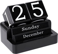 Wooden Block Calendar for