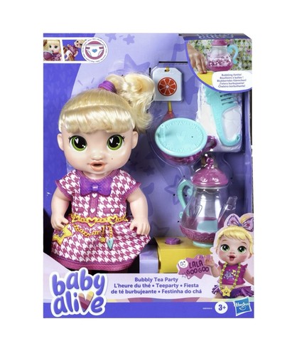 Baby alive bubbly tea - bubbly, party