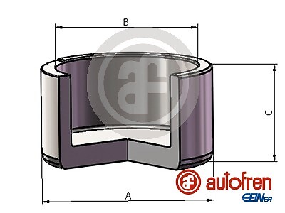 Piston brake caliper for - piston,,