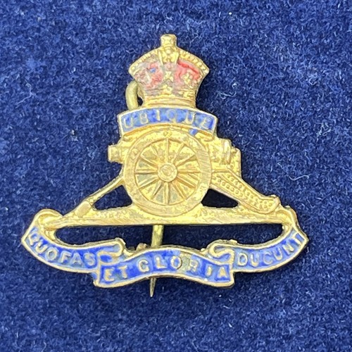 Vintage royal artillery enamel - royal,