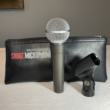 Vintage Shure SM58 Cardioid Dynamic Microphone USA