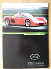 LINDEN SPECIAL VEHICLES 2001