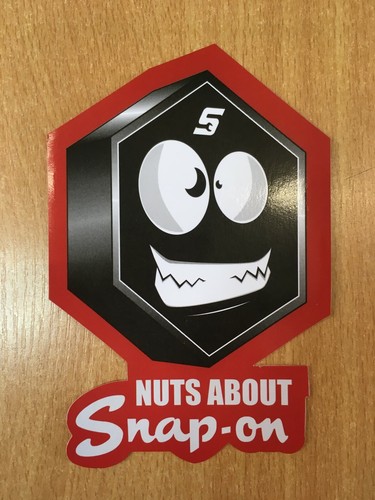 Snap tools nuts about decal - about,