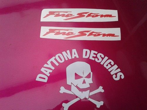 Vtr firestorm red - firestorm, nose