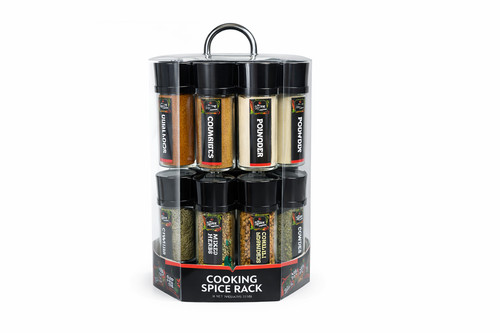 Cooking spice rack stand with - cooking,