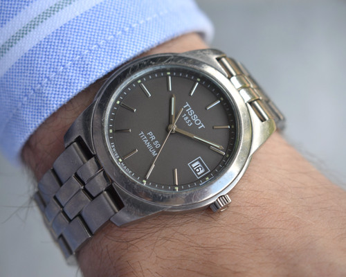Tissot titanium quartz - pr, 50