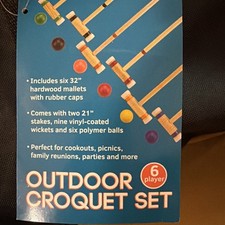 Crown Holdings Croquet Set