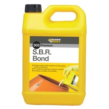 Everbuild 503 SBR Bond 5L Latex Water Resistant Bonding Agent Admixture