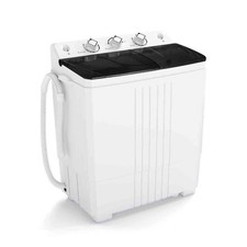 White Portable Twin Tub