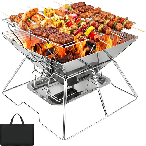 Foldable camping fire - foldable,