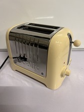 Dualit DPP2 2-Slice Toaster- Cream  - TESTED WORKING