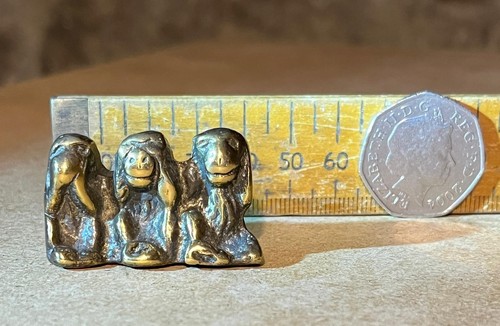Old vintage solid brass - solid,