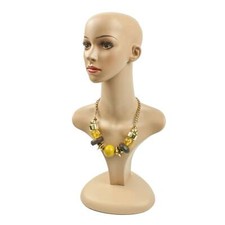 Female Dummy Head Training Mannequin Torso Wigs Hats Shop Retail Fashion (SH1)