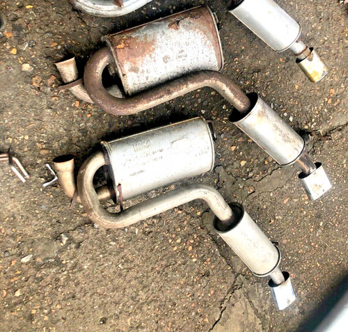 Used rear exhaust silencer - used,