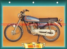 Honda CG 125 CG125 1980 : Motorcycle Sheet #000974