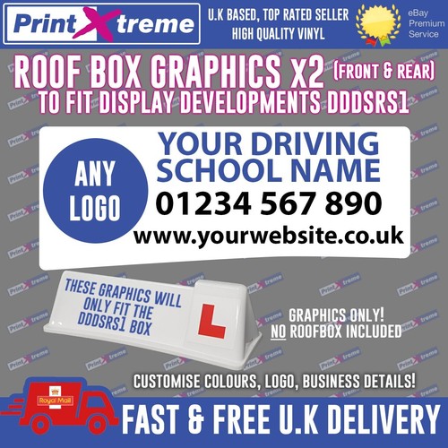 Driving instructor roof box - roof,