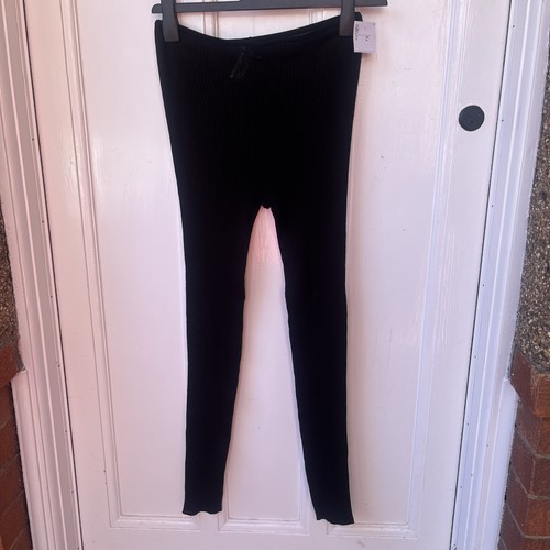 Zara footless black leggings - footless,