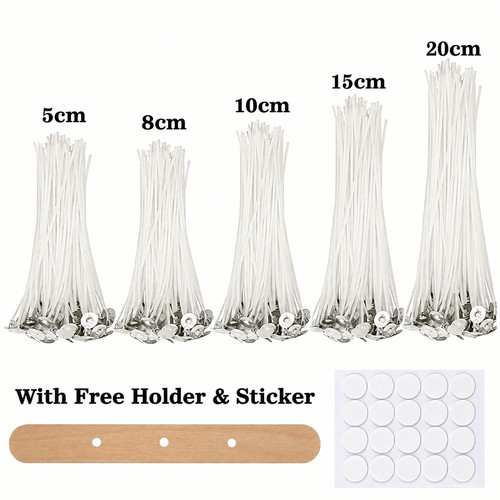 Candle wicks pre waxed - candle, with