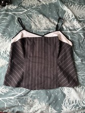 Lip Service Pinstripe Zip Up