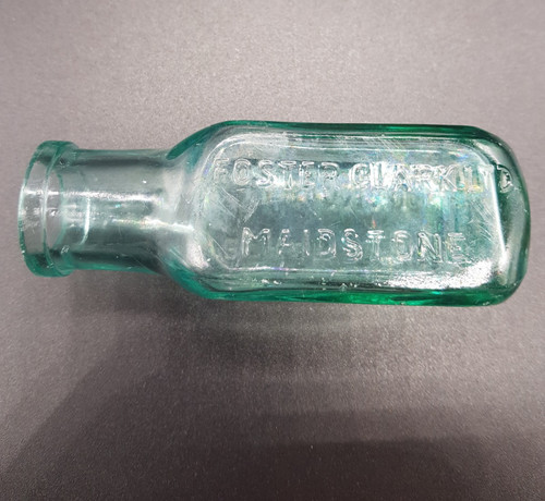 Victorian bottle embossed - victorian,