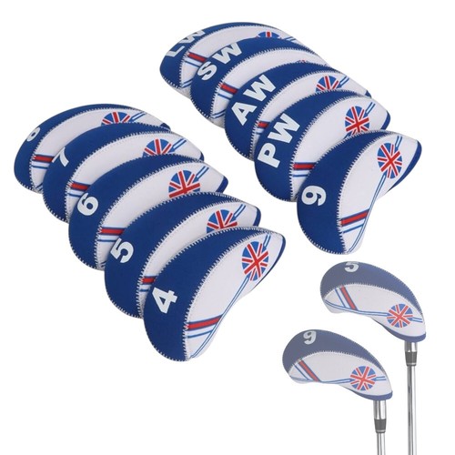 10pcs golf iron head covers - iron,
