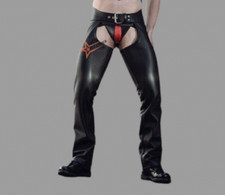 Men's Leather Chap Handmade