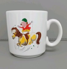 Vintage Norman Thelwell F R Gray Shetland Pony & Rider Horse Small Mug 1967